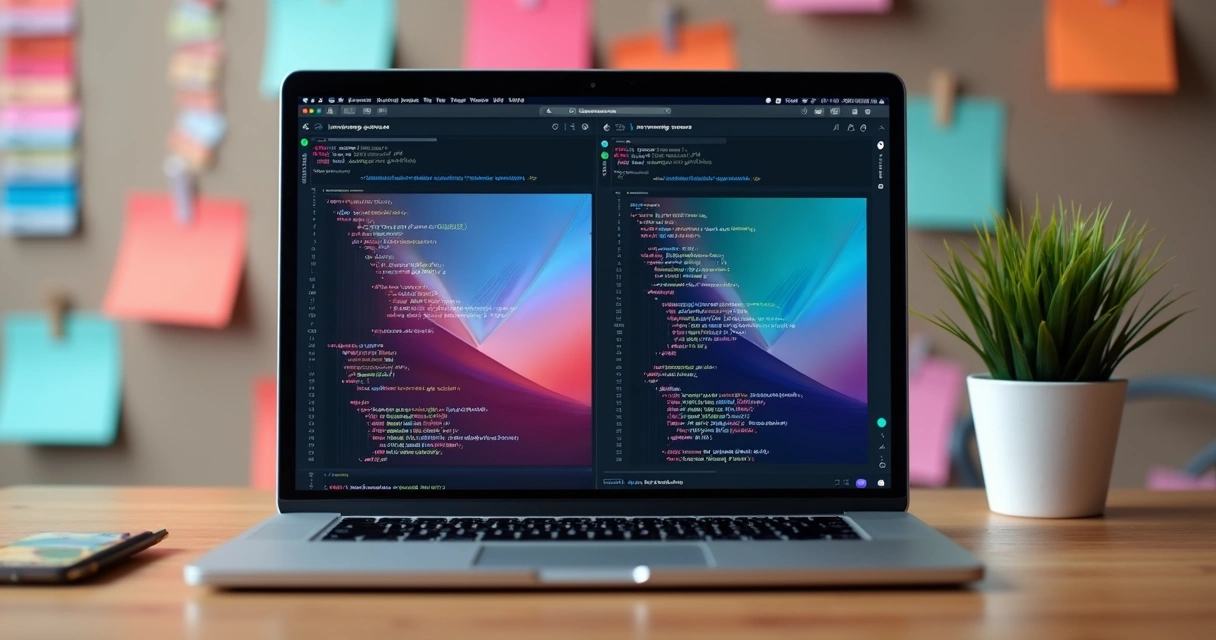Componentes visuais estilizados com Tailwind e Styled Components 