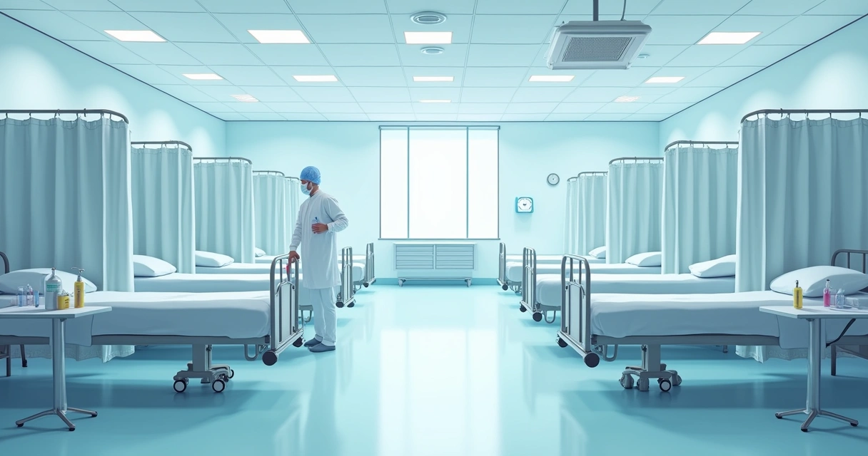 Ala hospitalar de isolamento durante pandemia 