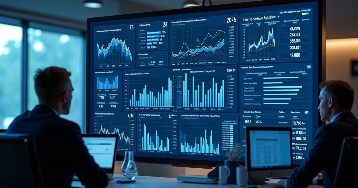 Unified risk dashboard showing commodity positions and analytics 