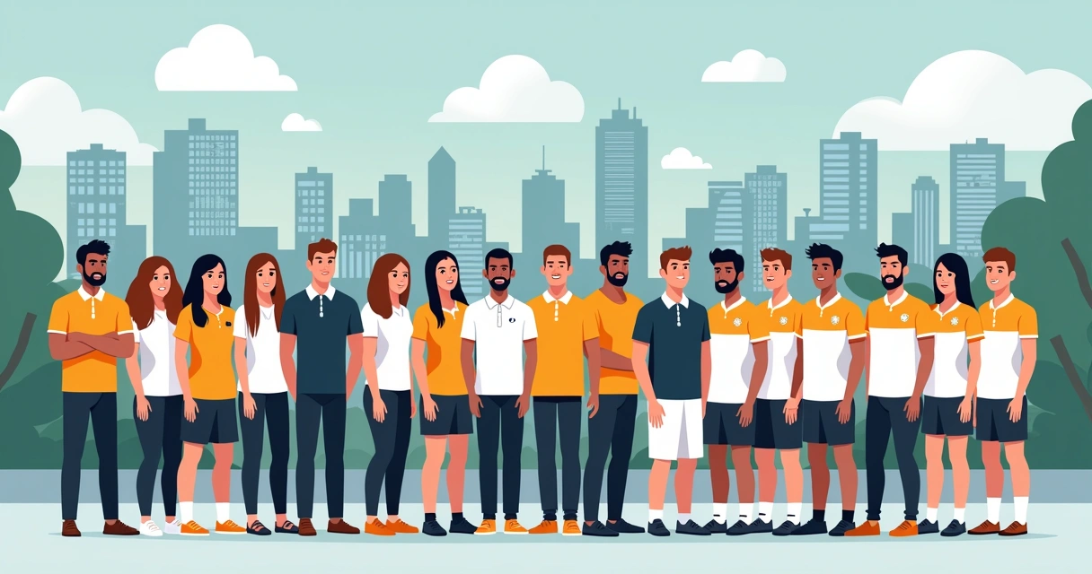 Uniformes personalizados para comércio, igrejas e esportes em Belford Roxo 