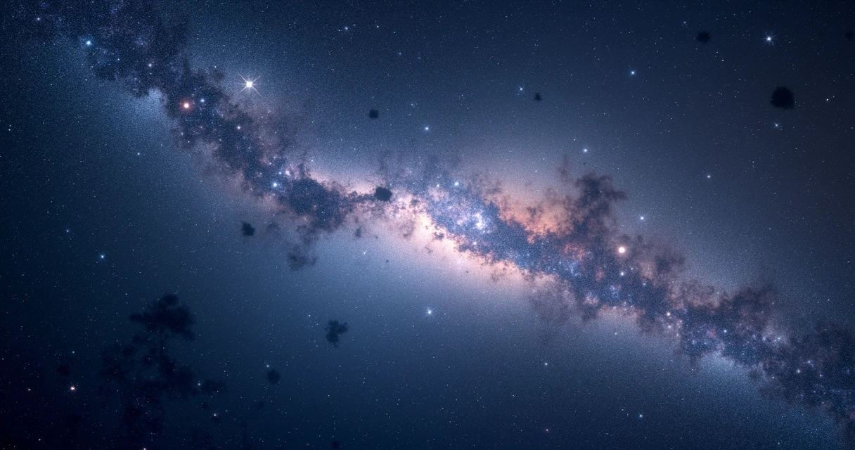 Universo profundo cheio de galáxias e sinais misteriosos 