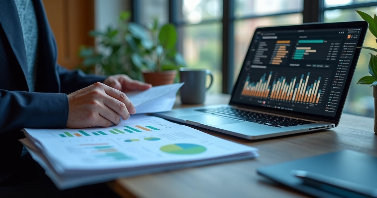 Empresário migrando de planilha para sistema avançado 