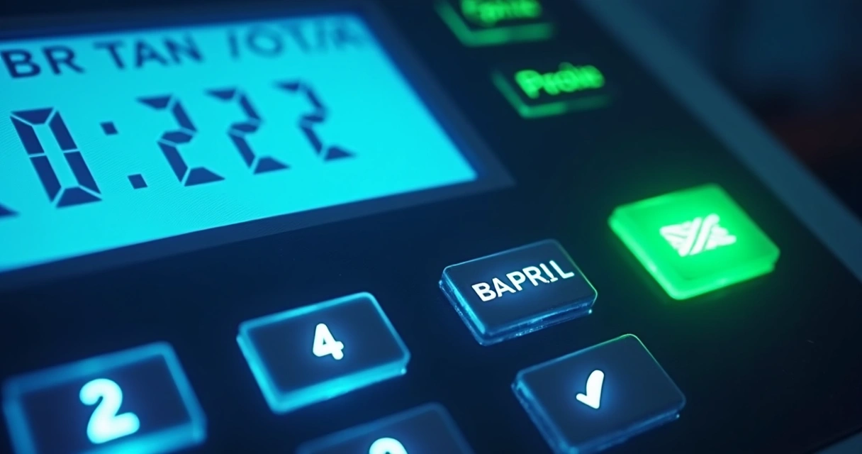 Detalhe da urna eletrônica no Brasil 
