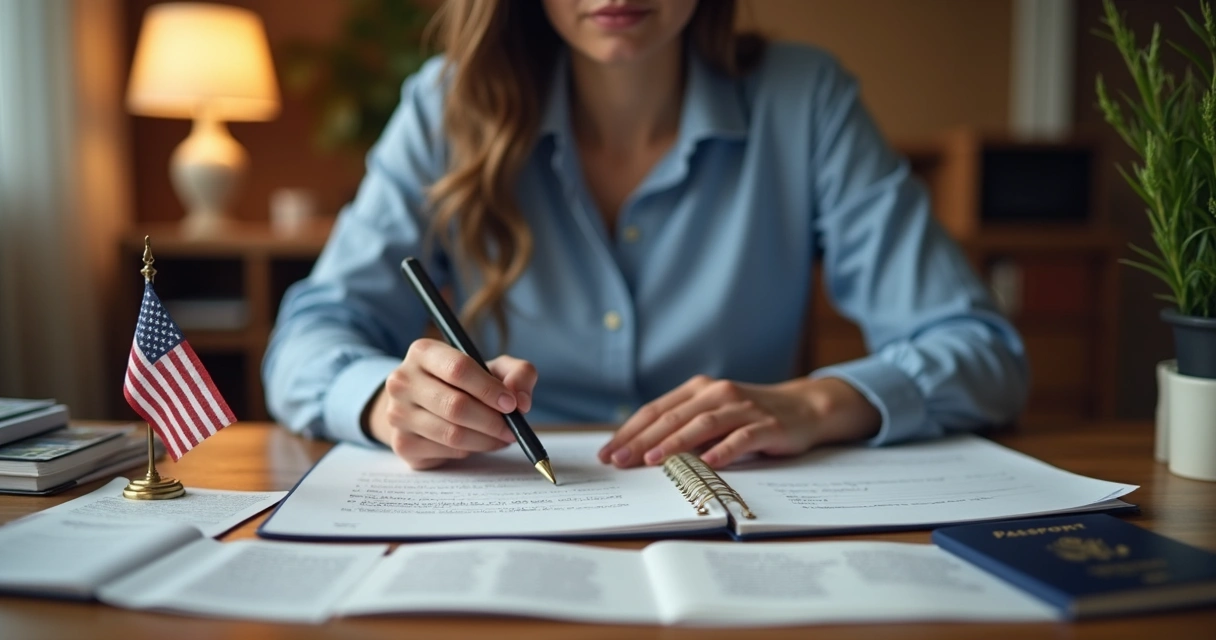 Professional preparing for USCIS citizenship interview