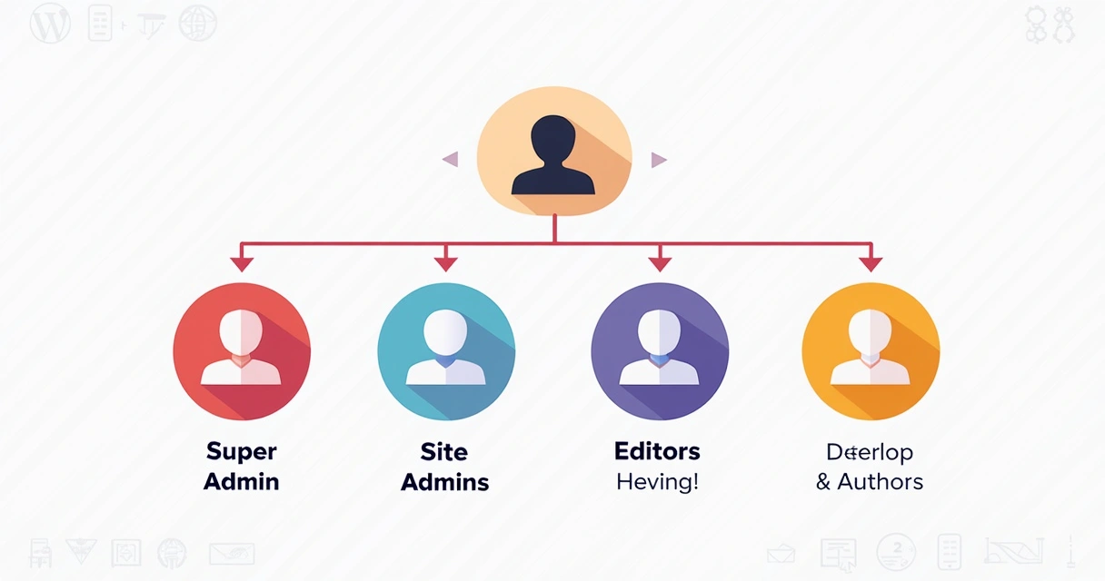 User roles and permissions overview chart 