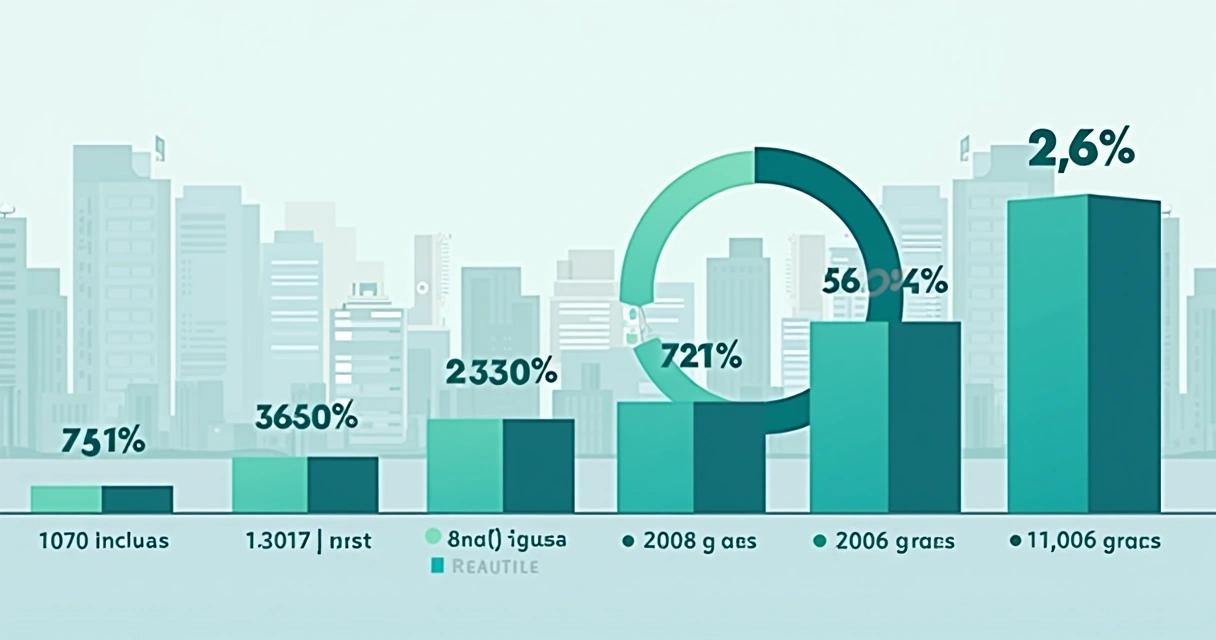 Gráfico representando o uso de celulares no Brasil em diferentes faixas etárias 