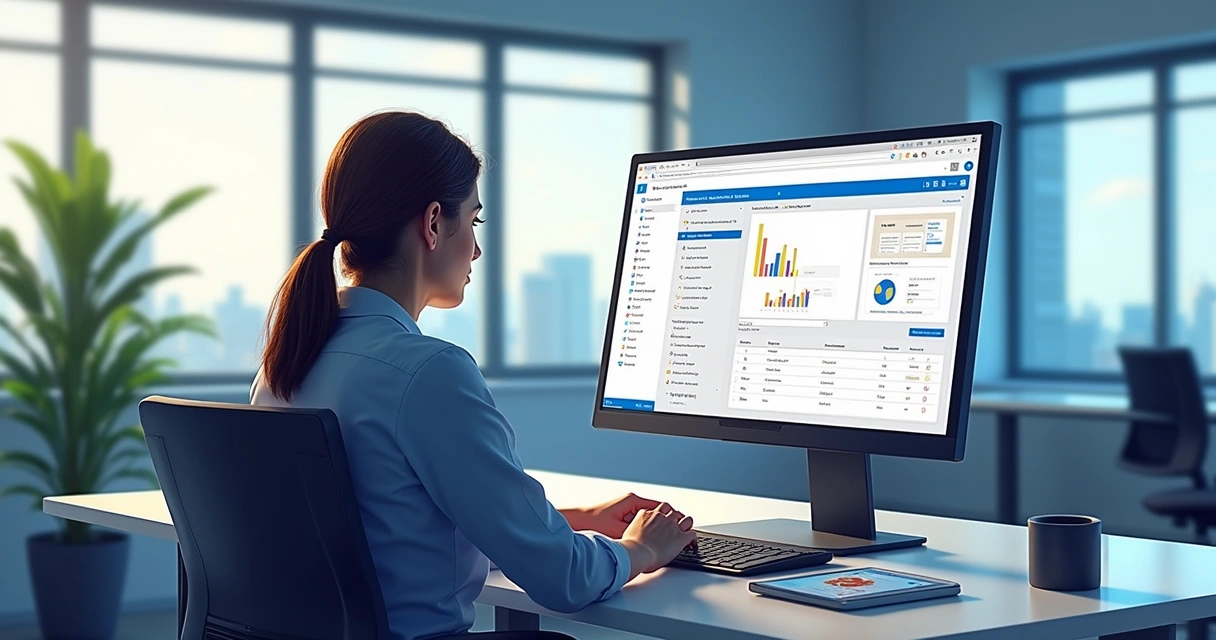 Usuário acessando aplicativo Power Apps sem barra de navegação 