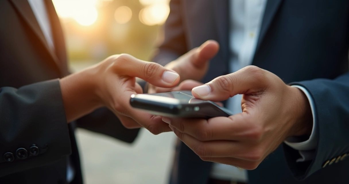 Pessoa conferindo pagamento por Pix em smartphone com cadeado digital na tela indicando segurança 