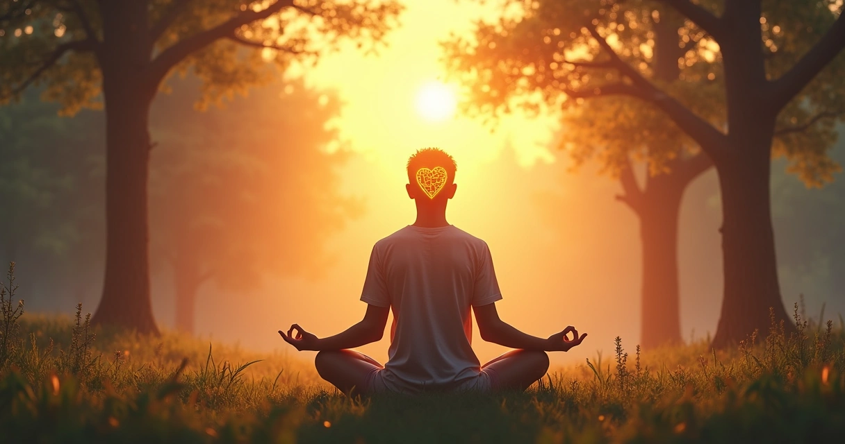 Conexão entre valores internos e consciência em ambiente natural