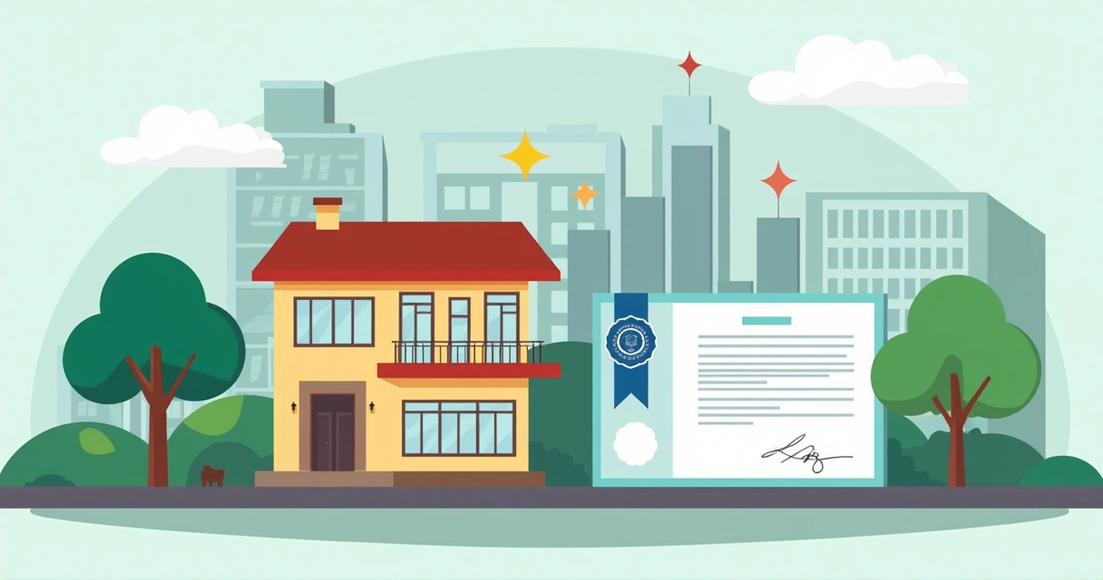 Casa sendo valorizada em bairro urbano com destaque para certificado 