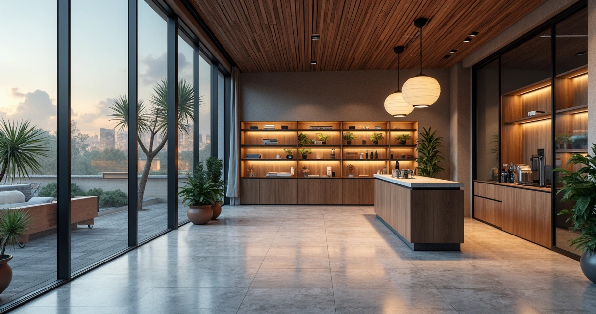 Vans corporativas modernas estacionadas em frente a edifício comercial com colaboradores entrando, mostrando conforto e mobilidade personalizada 