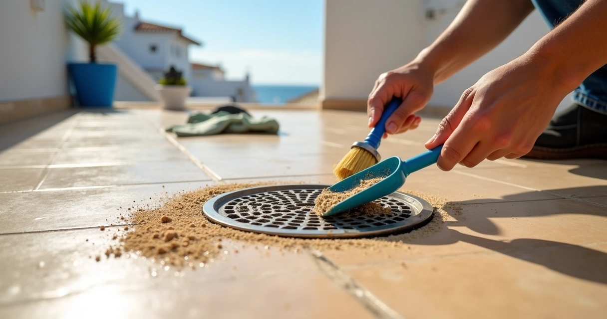Como limpar ralos de varanda e evitar entupimentos de areia