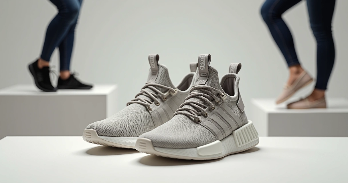 Produto fotografado em vários ângulos em fundo claro 