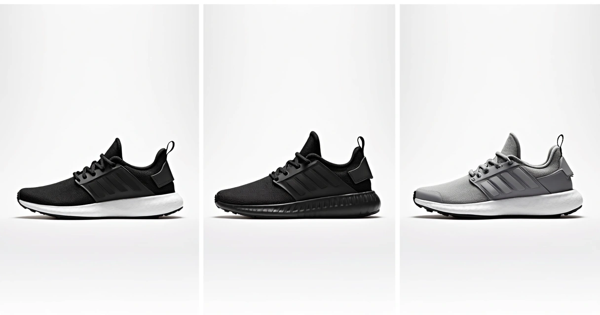 Sequência de fotos de produto em diferentes ângulos 