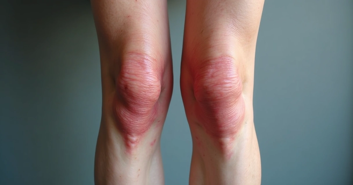 Detalhe de veias nas pernas, mostrando microvarizes e varizes visíveis na pele 