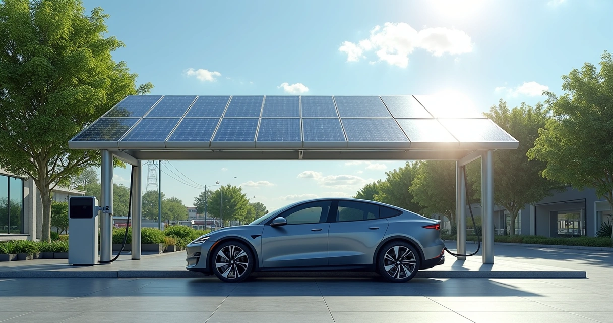 Como aproveitar energia solar para recarregar veículos elétricos