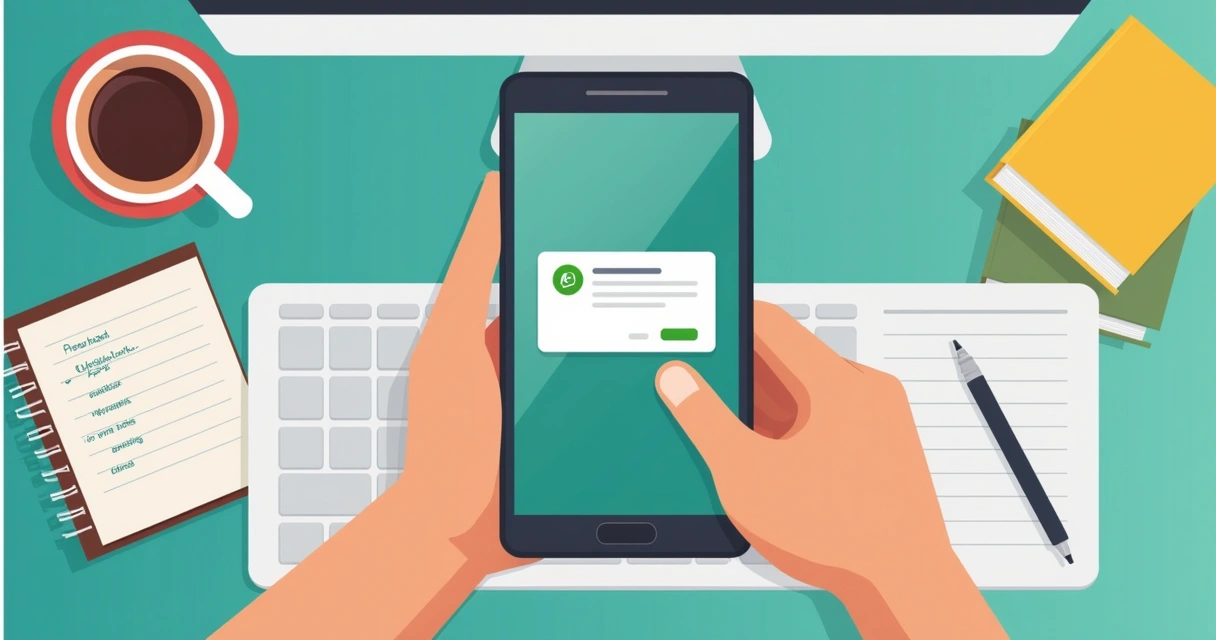 Pedido finalizado no WhatsApp com mensagem de confirmação 