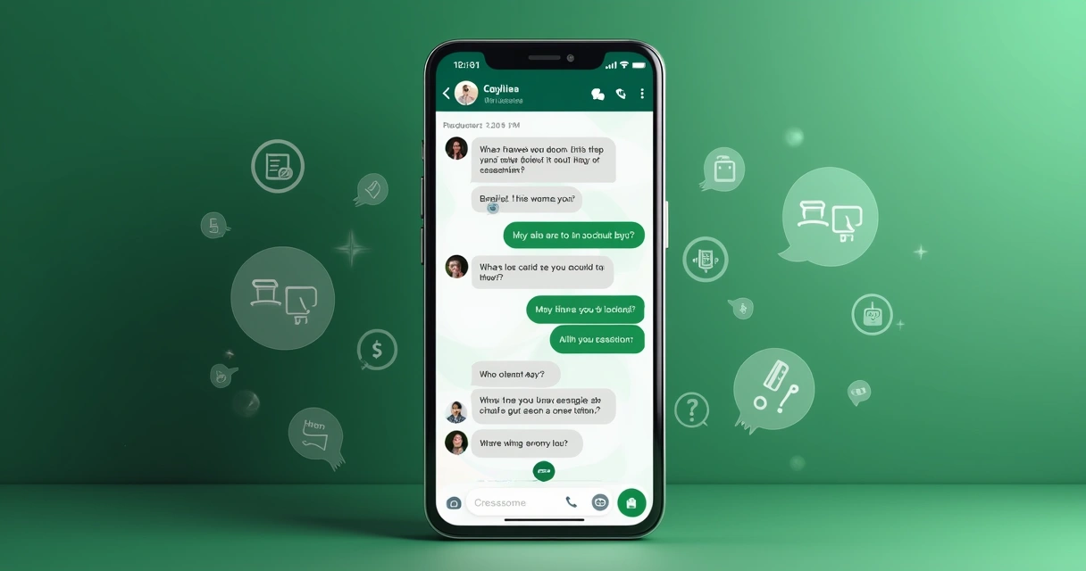 Conversa no WhatsApp entre cliente e chatbot conduzindo uma venda