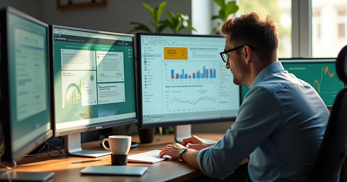 Gestor de marketing monitorando vendas no WhatsApp com automação