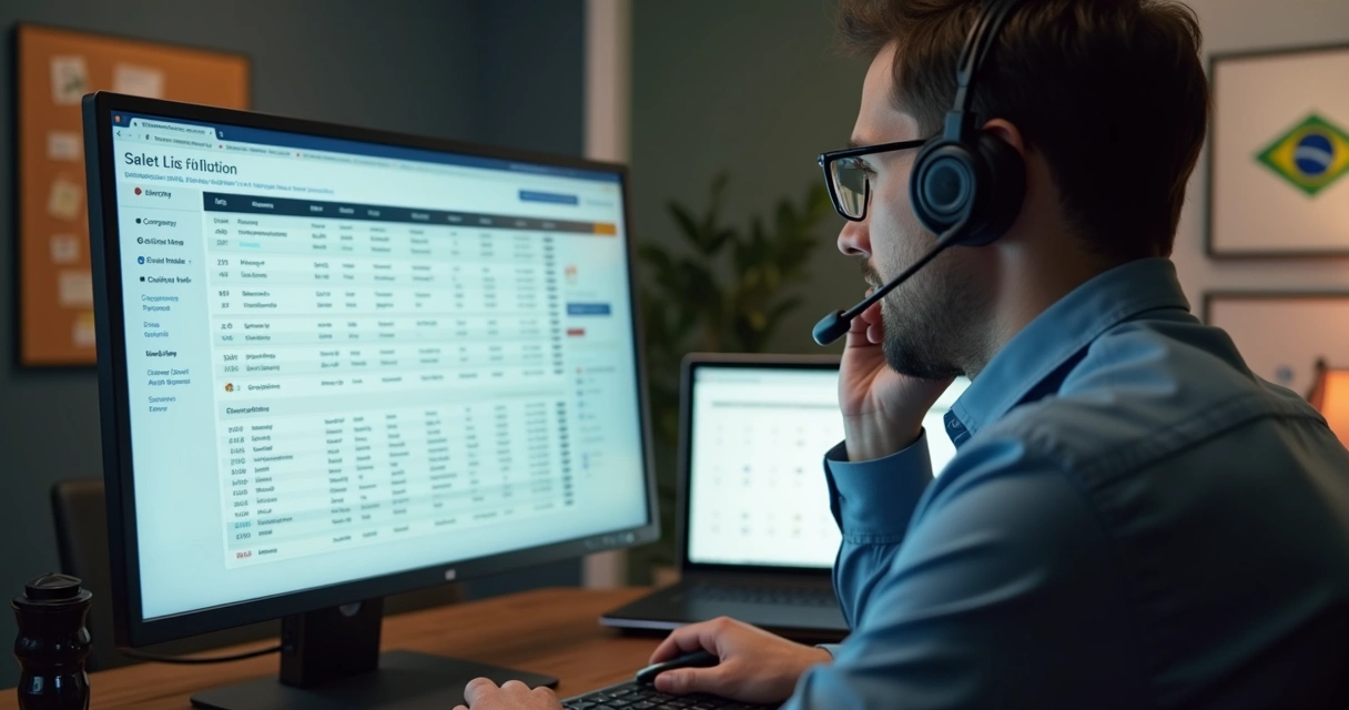 Vendedor liga com lista priorizada e score no CRM 