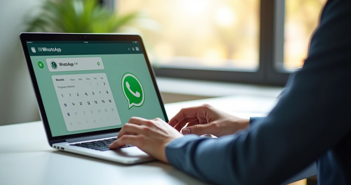 Profissional atendendo cliente e fechando venda no WhatsApp