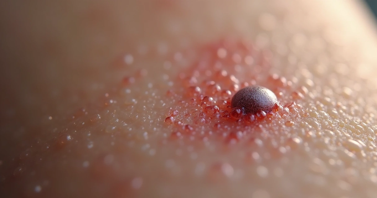 Verruga genital causada por HPV na pele 