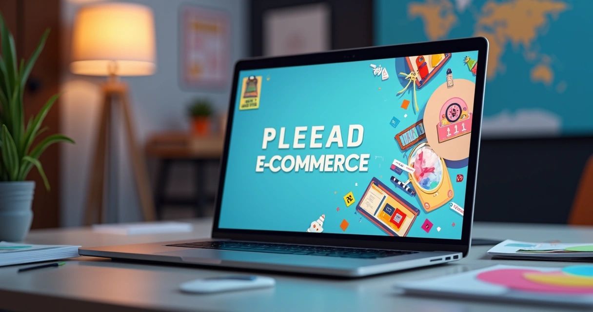 Edição profissional de anúncio em vídeo para e-commerce com elementos gráficos modernos