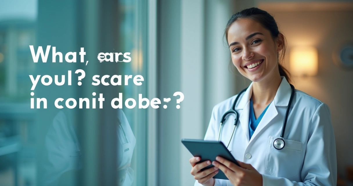 Possível thumbnail de vídeo curto para saúde, com médico sorrindo e frase impactante na tela 