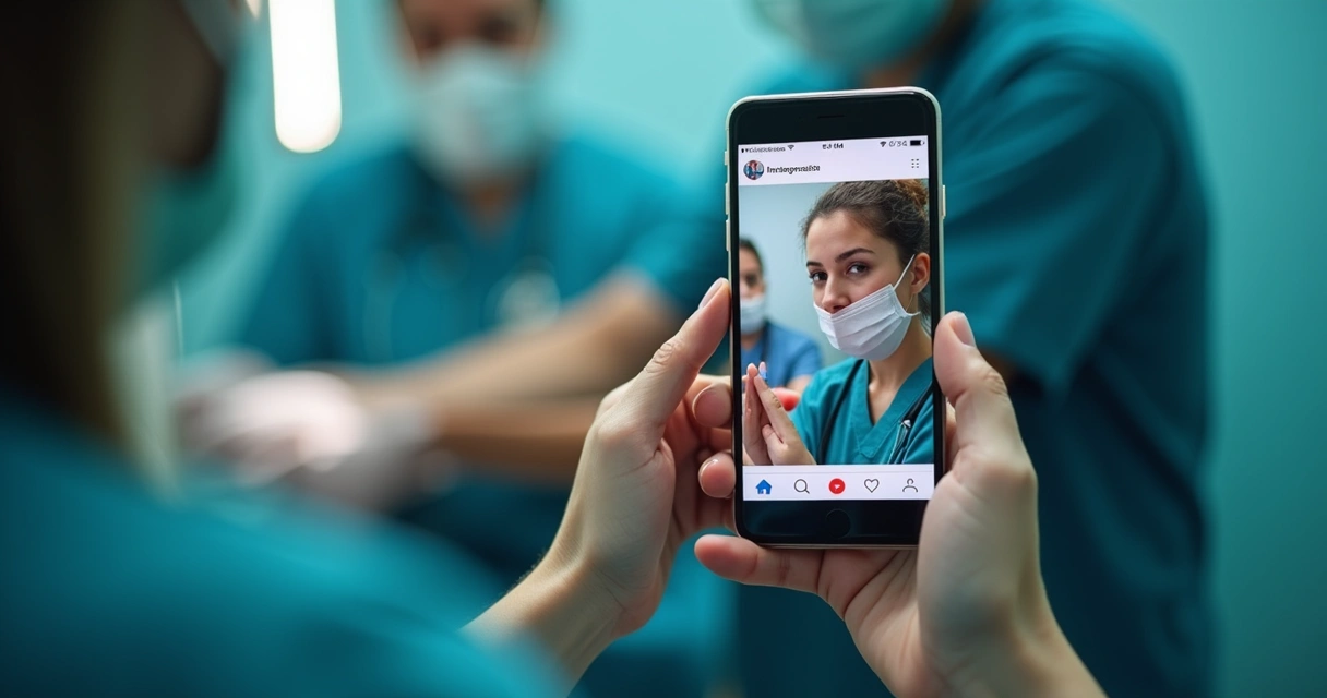Vídeos de pacientes em várias plataformas