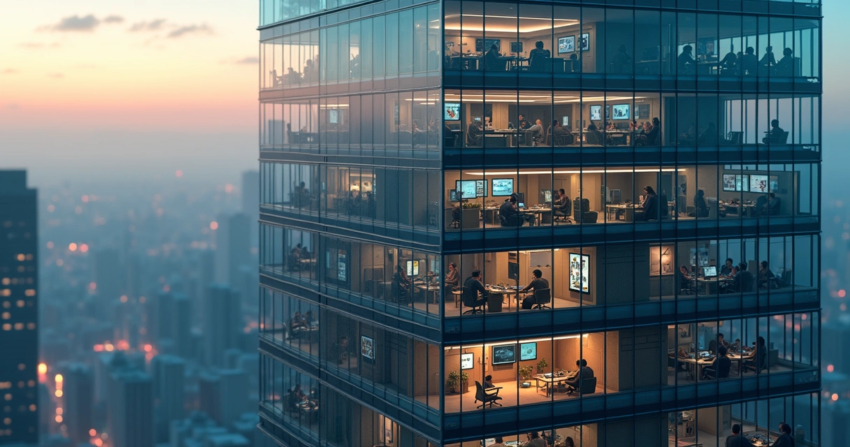 Seven overlooked ways hierarchy emerges in virtual workspaces