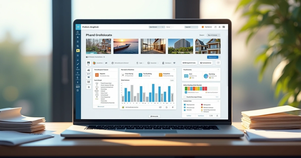 Painel do sistema exibindo tarefas, prazos e histórico de condomínios 