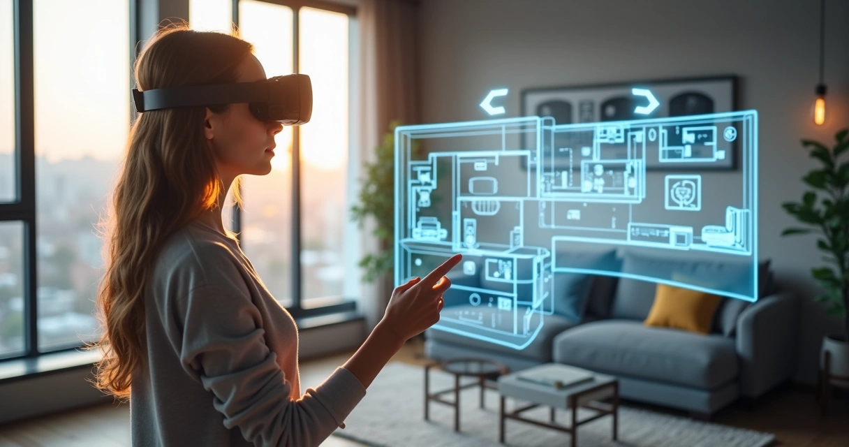 Visita virtual em imóvel usando realidade aumentada 