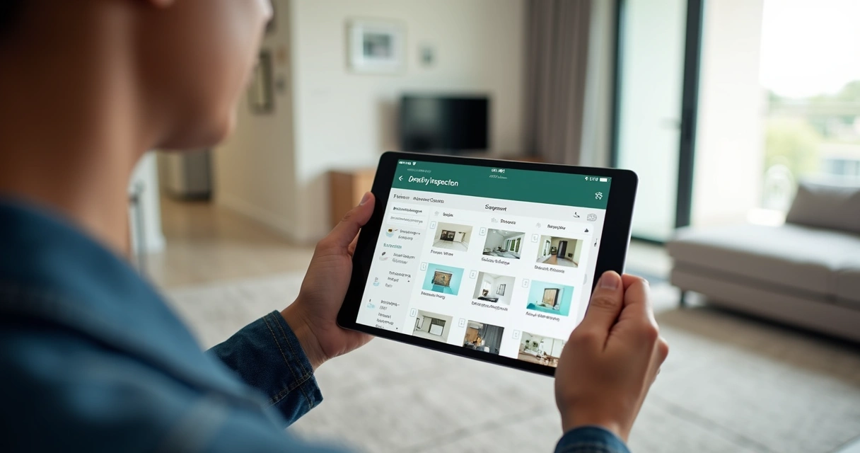 Aplicativo de vistoria imobiliária com fotos e laudo digital 