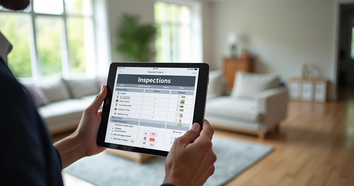 Vistoria digital em apartamento com aplicativo 