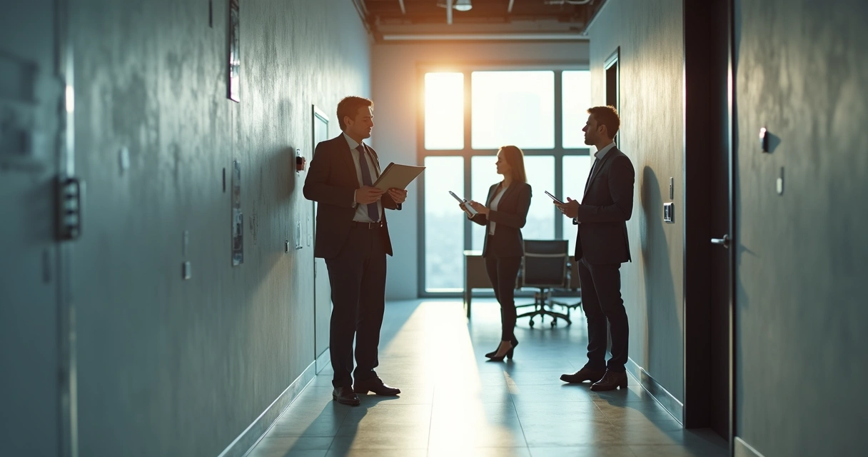 Vistoria imóvel comercial recebendo inspeção detalhada 