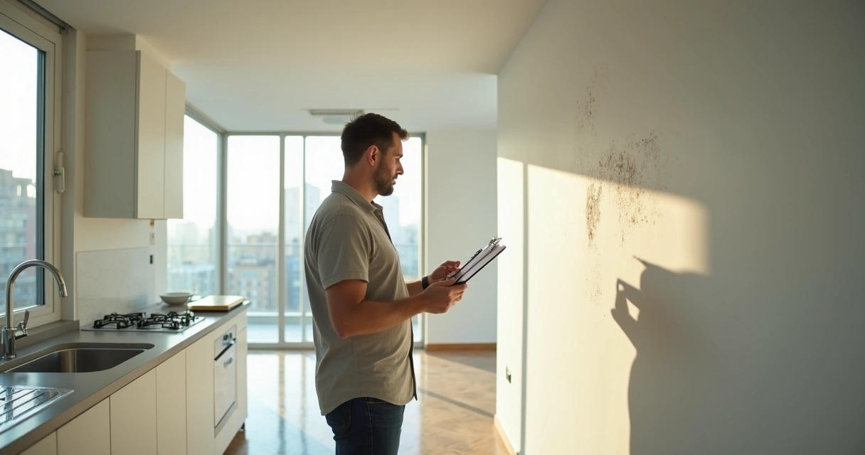 Vistoria detalhada em imóvel antes da locação