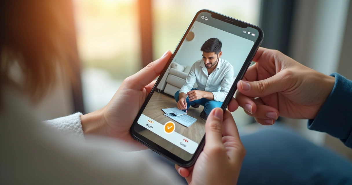 Checklist de vistoria de imóvel digital com fotos e assinatura eletrônica 