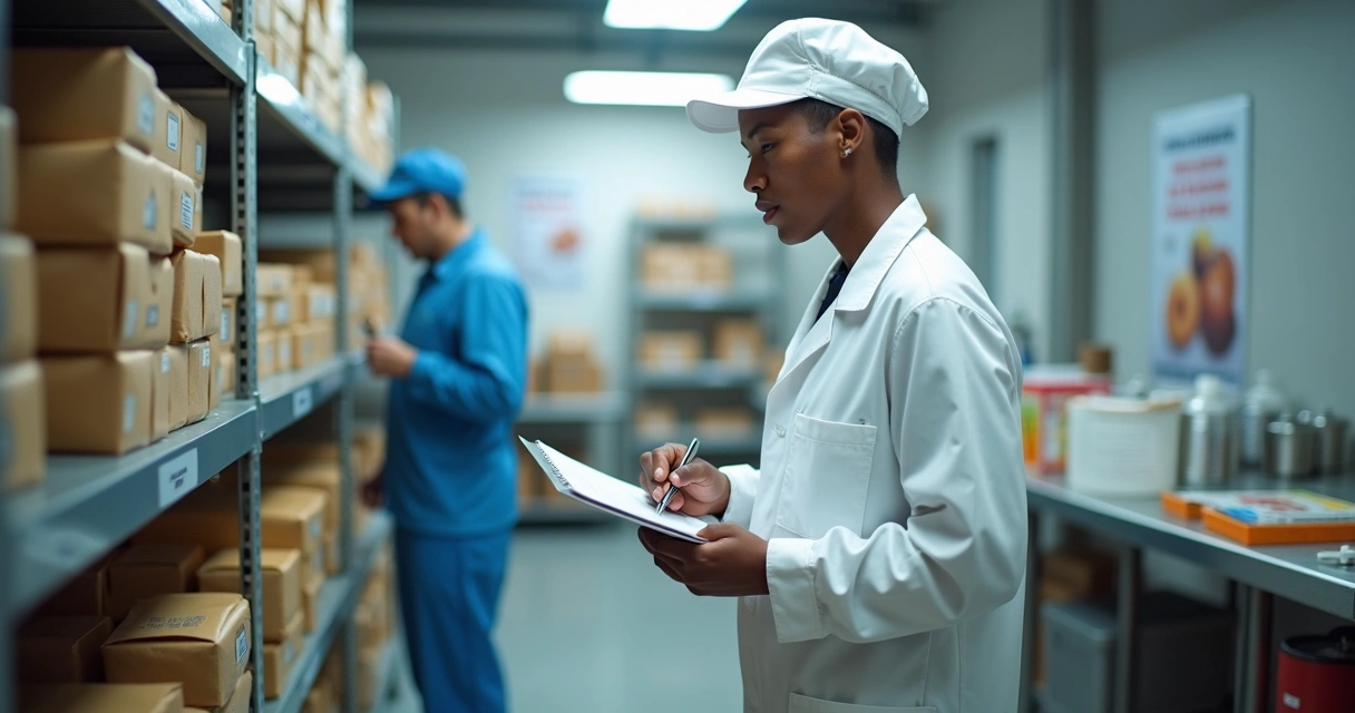 CMVS e ANVISA: Fiscal sanitário realizando inspeção em empresa 