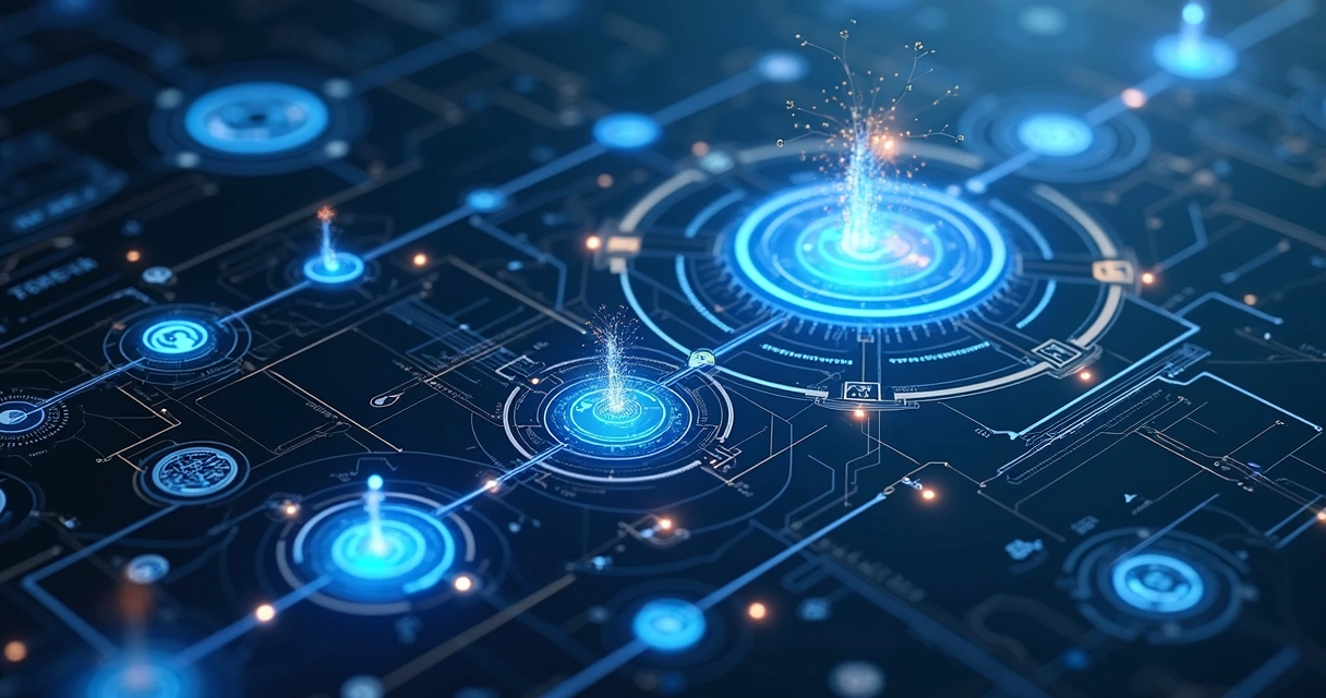 Blueprint of web app with Web3 components 