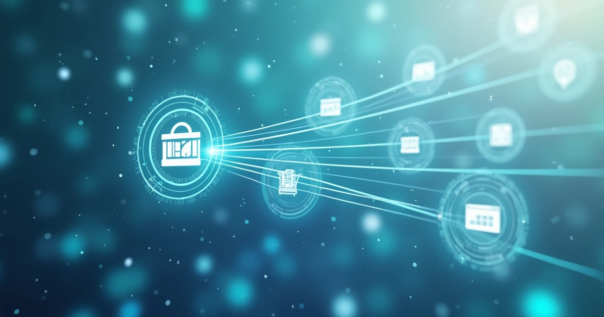 Fluxo de webhook notificando sistemas empresariais em tempo real 