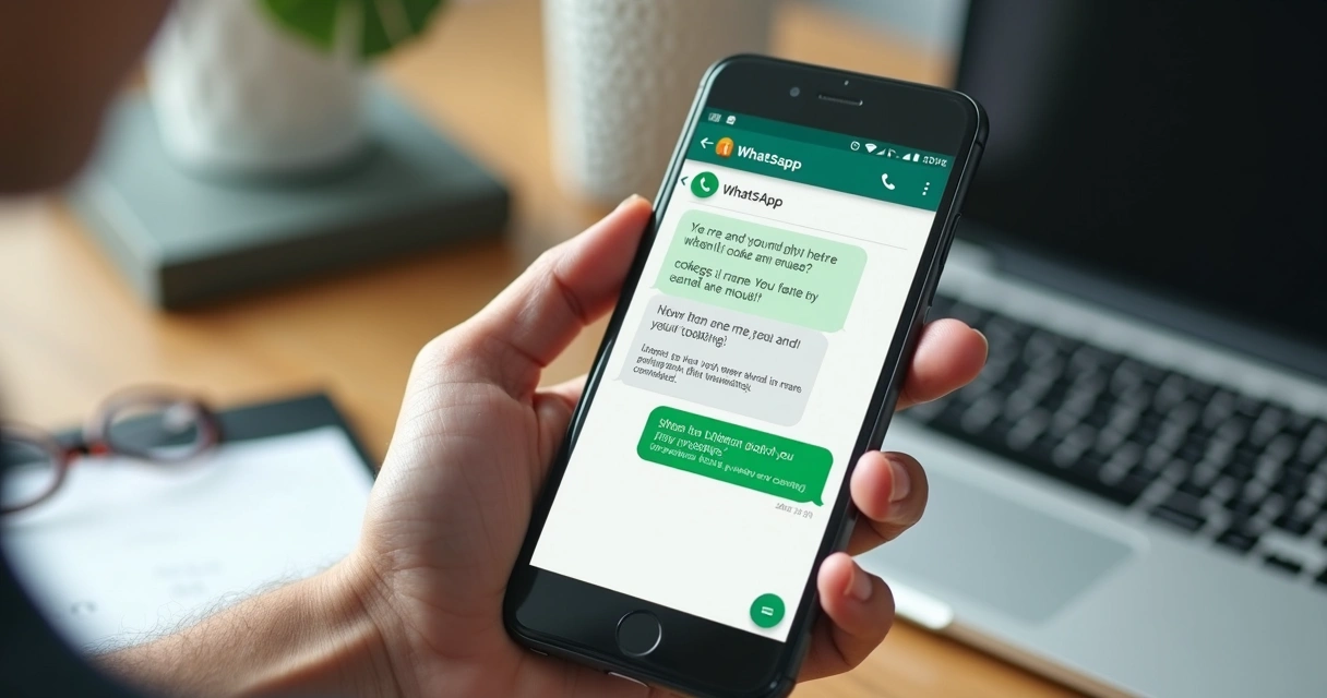 Mensagem de confirmação de agendamento enviada no WhatsApp 