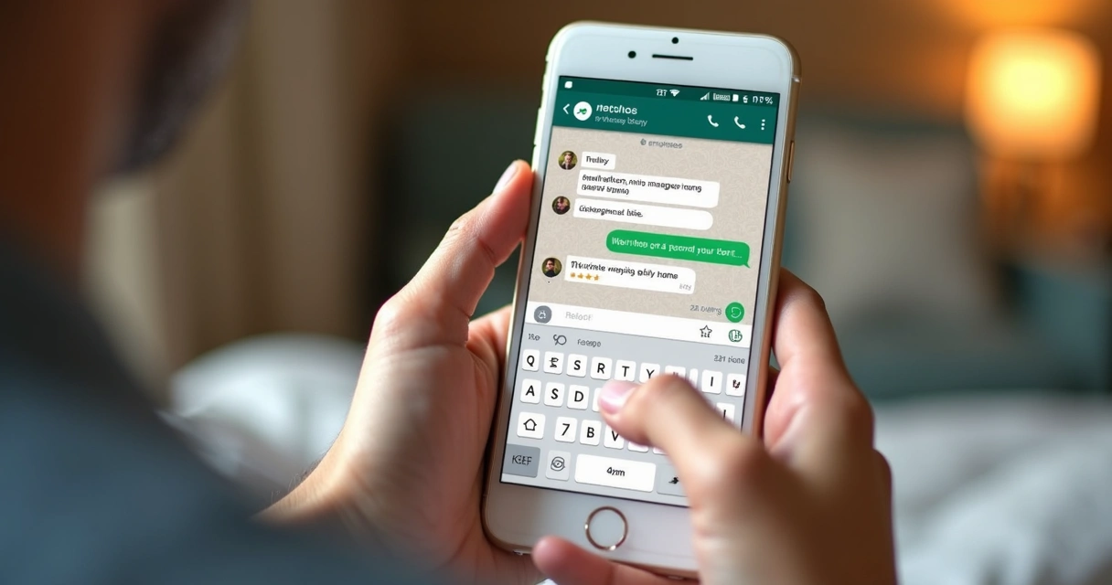 Chat do WhatsApp com anotações de gastos 