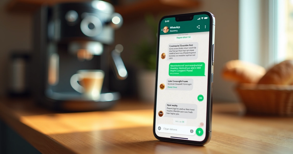 Pedido de padaria sendo feito por WhatsApp