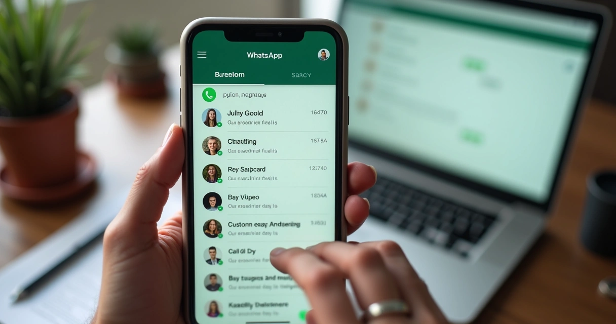 WhatsApp Business automatizando atendimento ao cliente. 