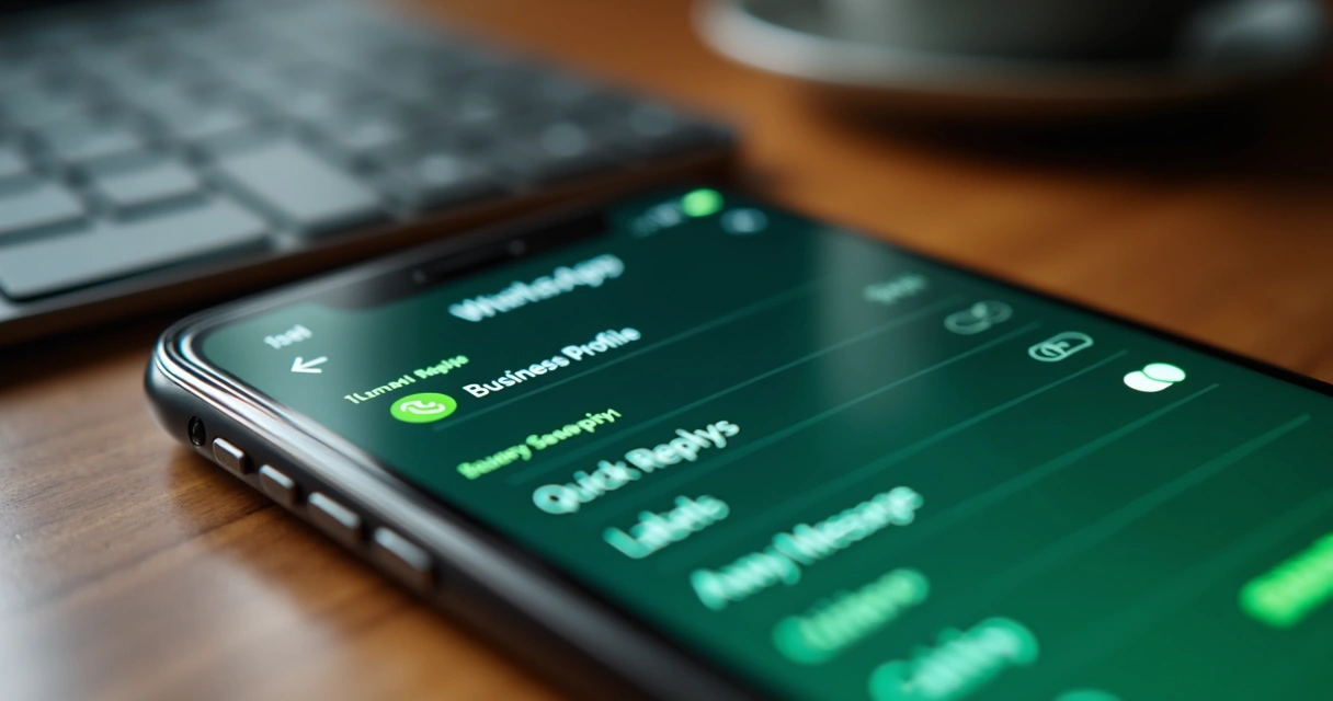 Configurações do WhatsApp Business