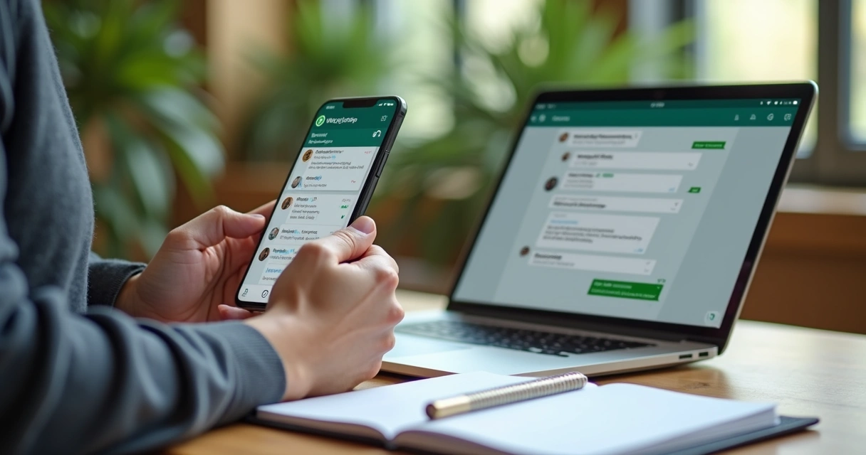 Atendimento de vendas via WhatsApp Business