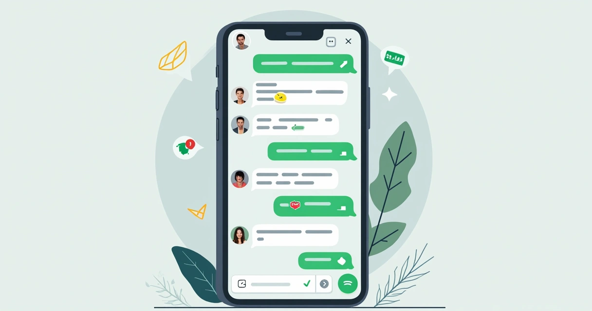 Tela de conversa de WhatsApp com mensagem cordial de cobrança para cliente