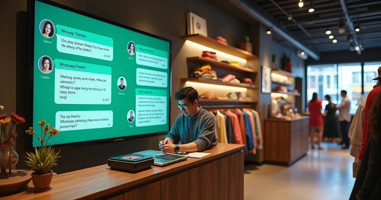 Exemplo prático de WhatsApp automatizado em empresa de varejo
