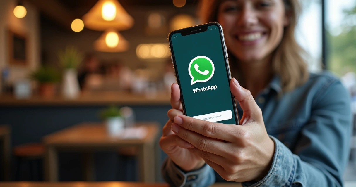 Cliente recebendo experiência personalizada no WhatsApp 