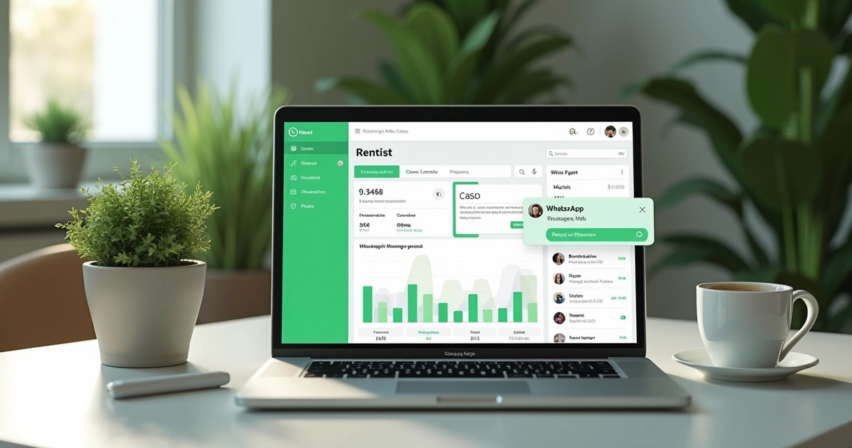 Integração entre WhatsApp e sistema de gestão de aluguel